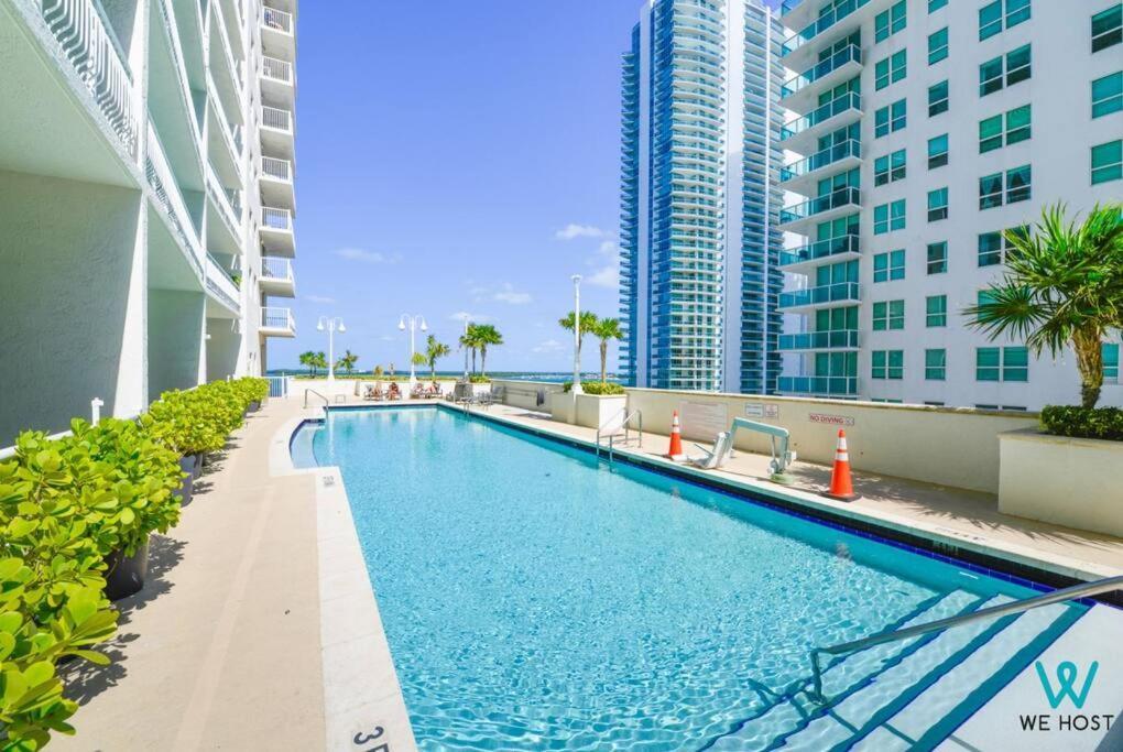 We Host - Amazing Condo Brickell With Ocean-Pool View Miami Exteriör bild