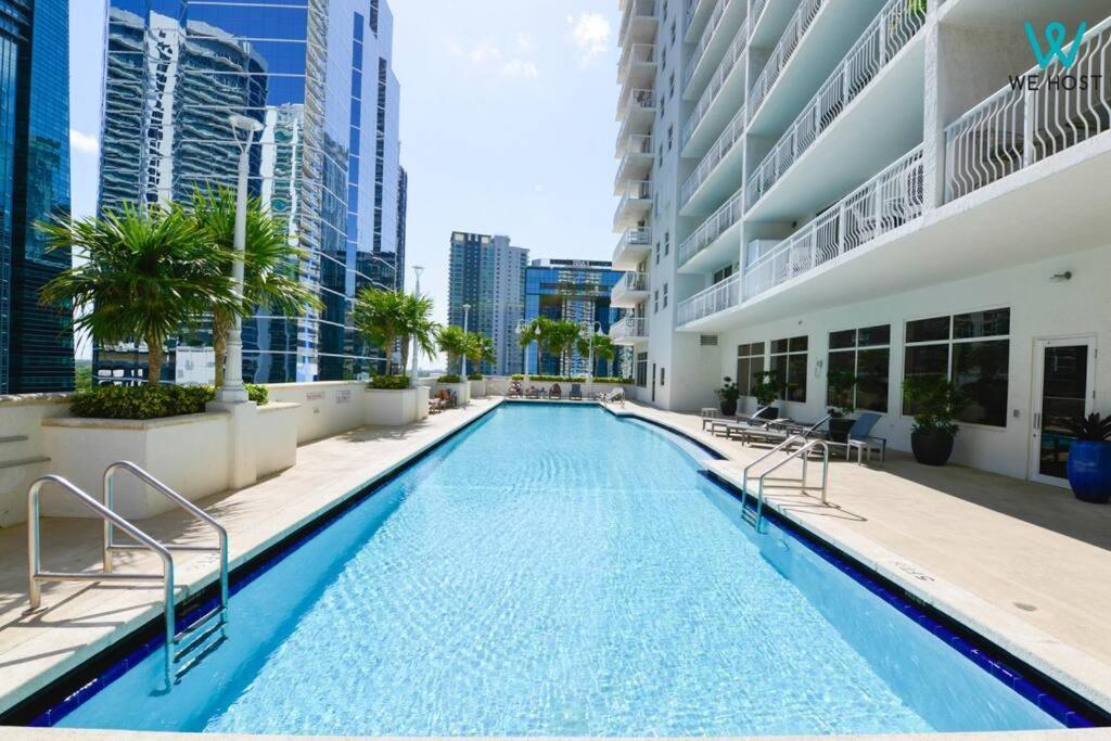 We Host - Amazing Condo Brickell With Ocean-Pool View Miami Exteriör bild